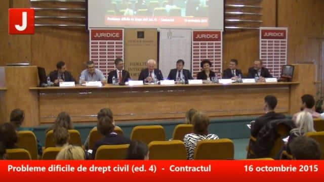 Probleme dificile de drept civil (ed. 4). Contractul (art. 1166-1323 Cod civil) | PANEL 2