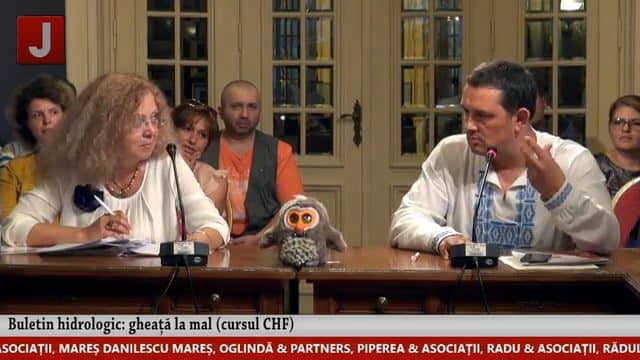 Buletin hidrologic: gheață la mal (cursul CHF) (ediția 105)