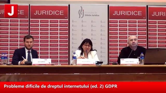 Probleme dificile de dreptul internetului (ed. 2) | PANEL 3
