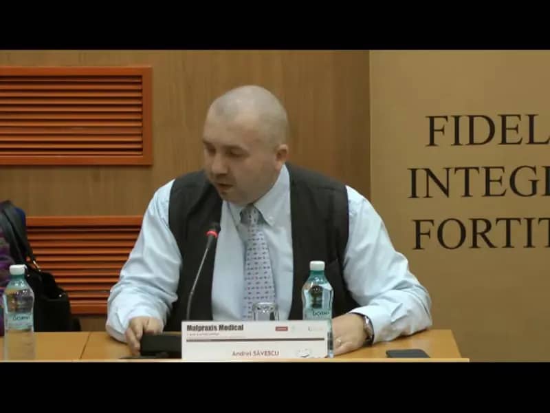 Andrei Săvescu | Conferinta Malpraxis Medical | PANEL 1