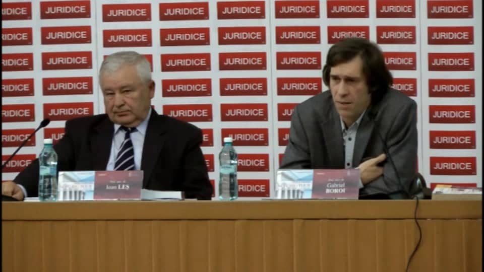 Prof. univ. dr. Gabriel Boroi | Conferința NCPC BIG FOUR | 2013