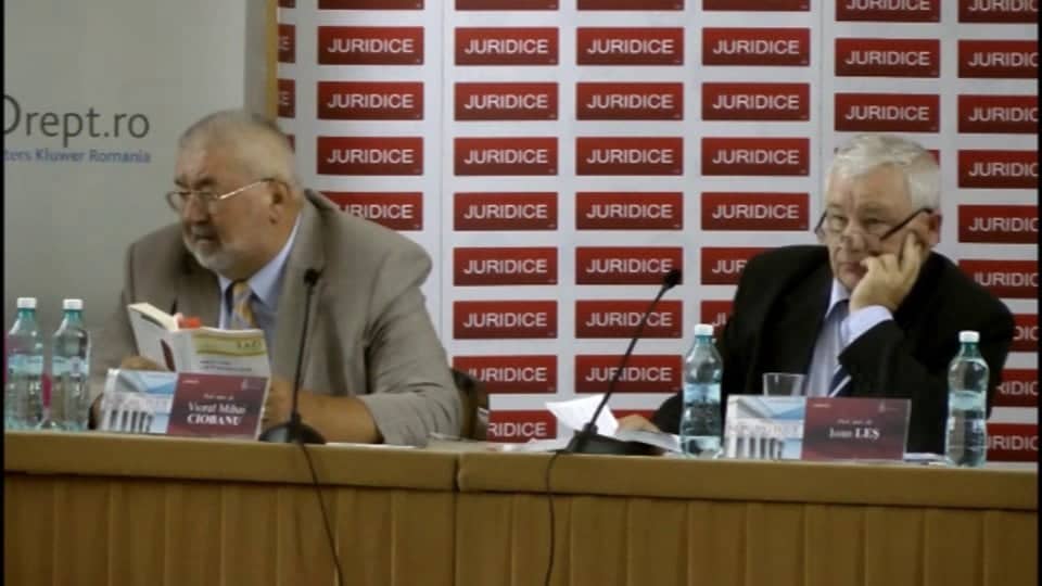 Prof. univ. dr. V. M. Ciobanu | Conferința NCPC BIG FOUR | 2013