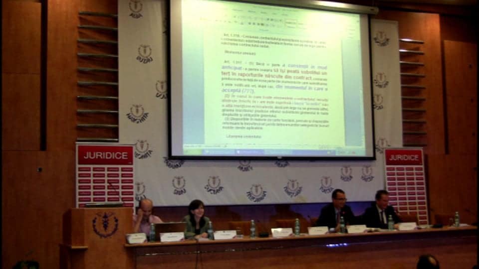 Probleme dificile de procedură civilă – București, 8-9 februarie 2013 | Day 1 | INTERVENTIE 16