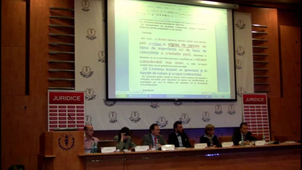 Probleme dificile de procedură civilă – București, 8-9 februarie 2013 | Day 1 | INTERVENTIE  b08