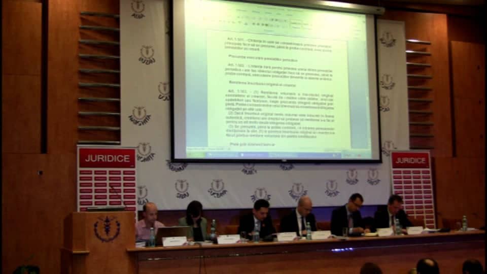 Probleme dificile de procedură civilă – București, 8-9 februarie 2013 | Day 1 | INTERVENTIE 12
