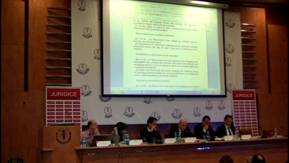 Probleme dificile de procedură civilă – București, 8-9 februarie 2013 | Day 1 | INTERVENTIE 9