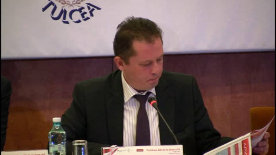 Probleme dificile de procedură civilă – București, 8-9 februarie 2013 | Day 1 | INTERVENTIE 8