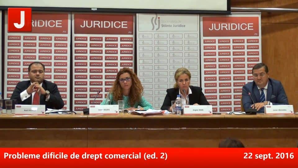 Probleme dificile de drept comercial (ed. 2)  | PANEL 4