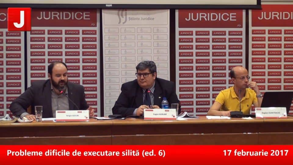 Probleme dificile de executare silită (ed. 6) | PANEL 4