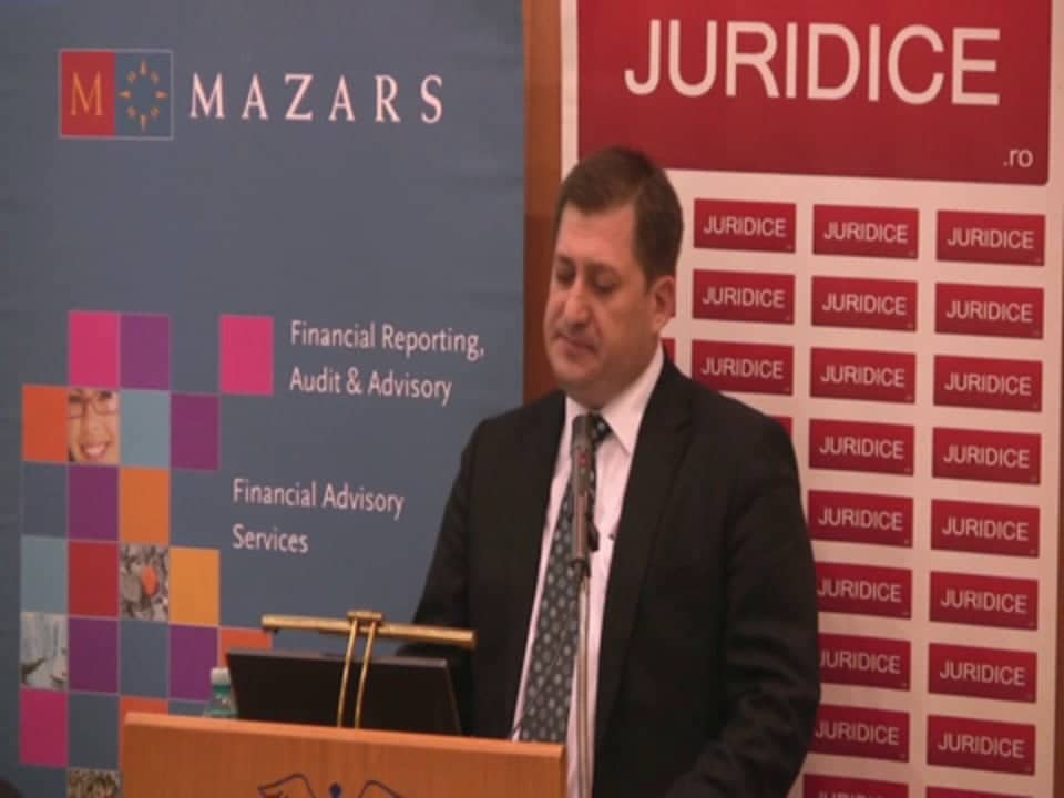 Iulica Velcea | Probleme dificile de drept fiscal | 23 noiembrie 2012