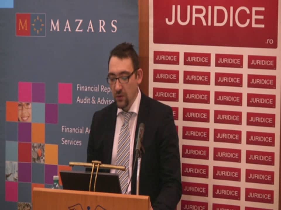 Alexandru Cristea | Probleme dificile de drept fiscal | 23 noiembrie 2012