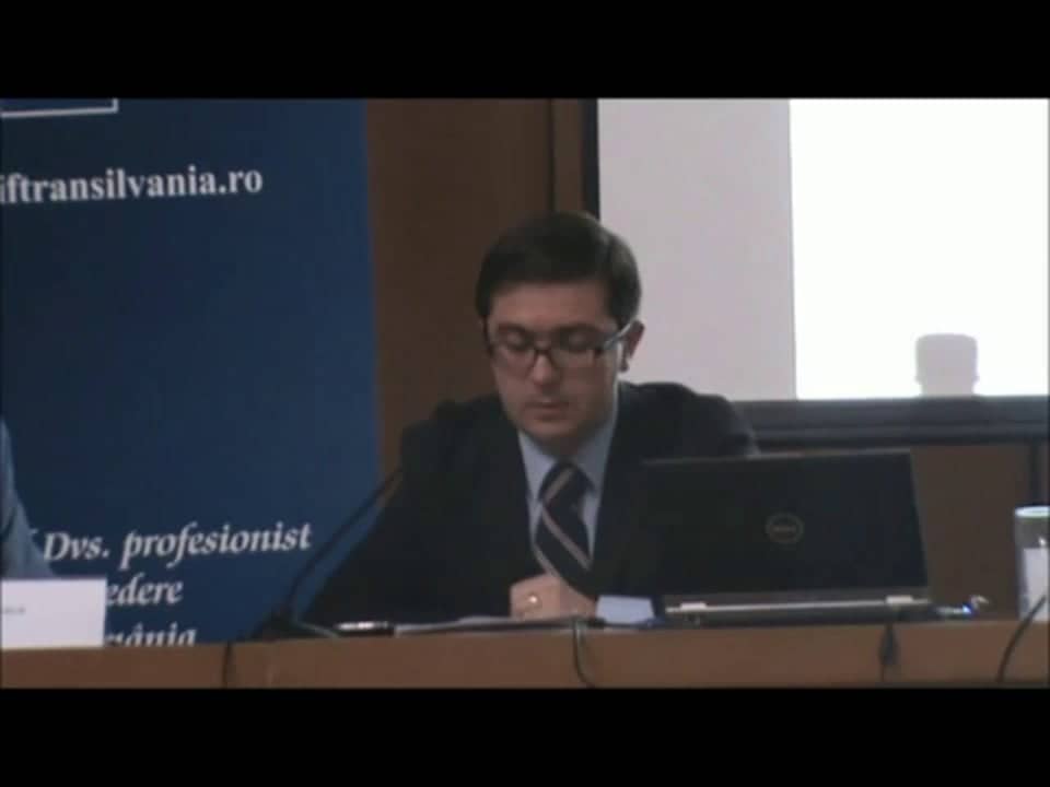 Lucian Bercea | Conferința de Dreptul Afacerilor. Lecțiile crizei: adaptabilitatea și inovația | 11 mai 2012