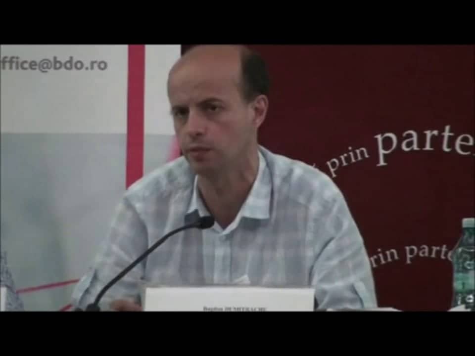 Bogdan Dumitrache | Conferința de Dreptul Afacerilor. Lecțiile crizei: adaptabilitatea și inovația | 11 mai 2012