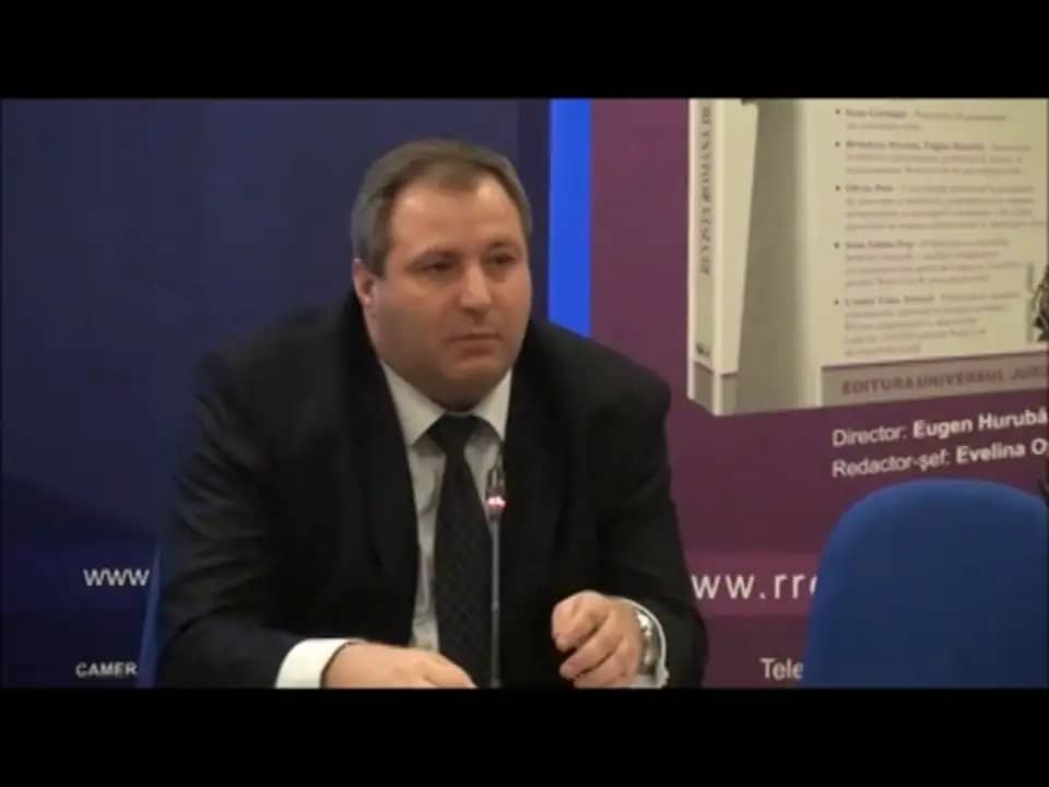 Verginel Lozneanu| Conferinta internațională EXECUTAREA SILITĂ ÎN REGLEMENTAREA NCPC | Târgu Mureș, august 2012